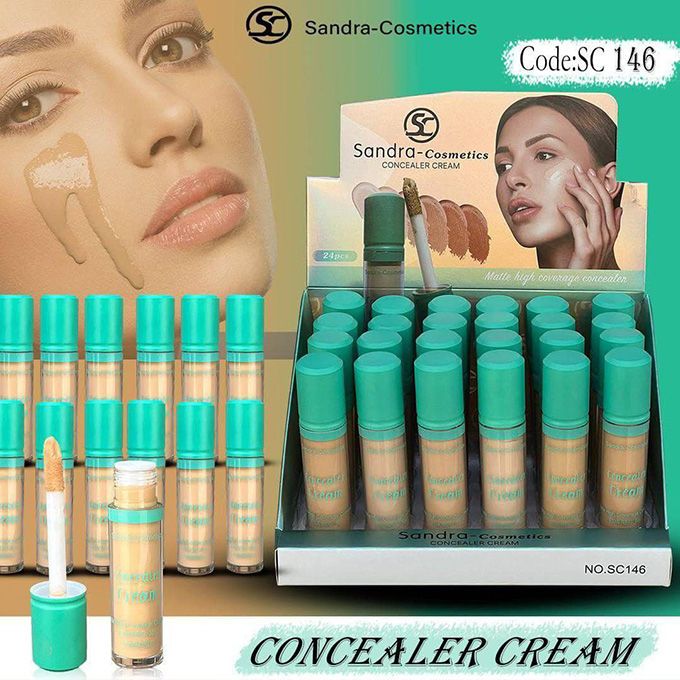 Sandra High Coverage Matte Cream Concealer, Color No. (20)