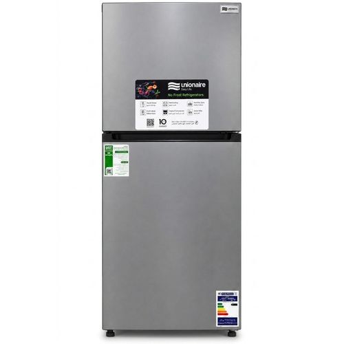 Unionaire RD-320VVA-DASH - 310L Defrost Refrigerator - 2 Doors - Silver