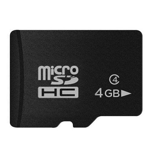 4GB High Speed Class 10 Micro SD(TF) Memory Card