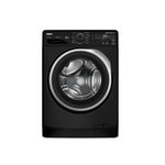 Zanussi ZWF8240BS5 – غسالة أوتوماتيك – 8 كجم – 1200 لفة/دقيقة – رقمية – برامج متعددة – أسود – موتور عادي – باب أسود بحلقة فضية