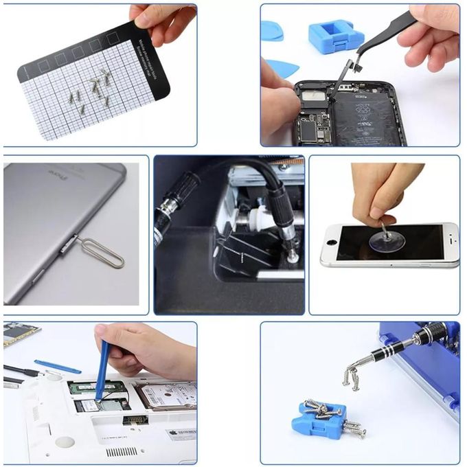 Repair Tool Kit 122 in 1 Precision Screwdriver Set