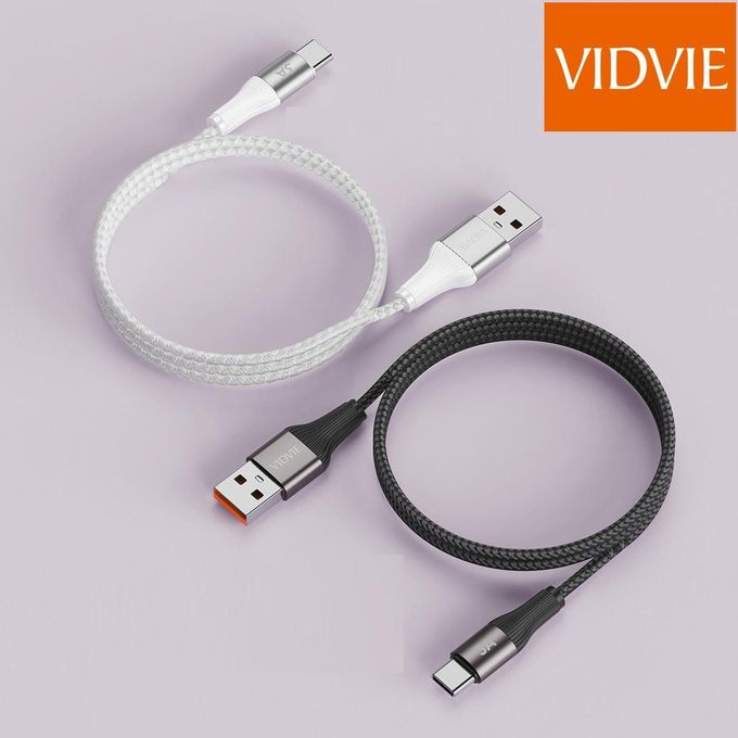 كابل شحن عالي السرعة من نوع C، USB إلى النوع C، مضفر متين لشحن سريع 5V 3A، كابل بيانات 1 متر، كابل شاحن موبايل متميز