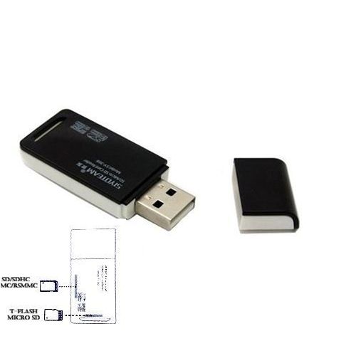 USB 2.0 High Speed Memory Card Reader قارئ كروت ذاكرة متعدد عالي السرعة - كارت ريدر - قارئ كروت - قاري كروت