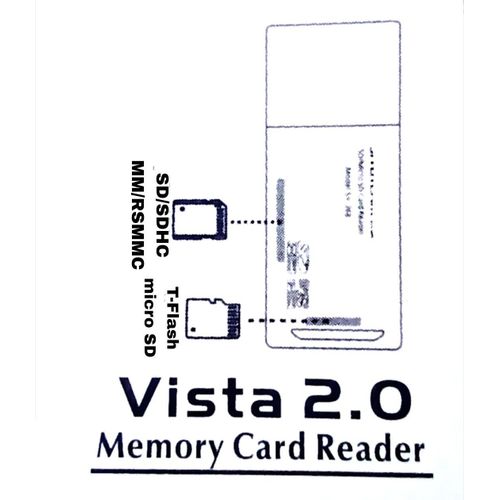 USB 2.0 High Speed Memory Card Reader قارئ كروت ذاكرة متعدد عالي السرعة - كارت ريدر - قارئ كروت - قاري كروت