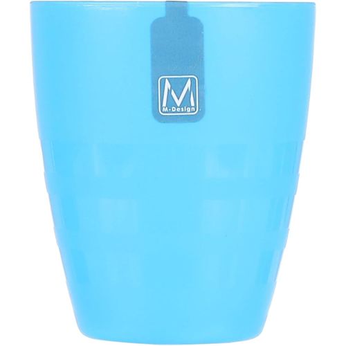 M Design Eden Small Cup 330 ml - Microwave, Dishwasher, Food Safe & BPA Free - Blue