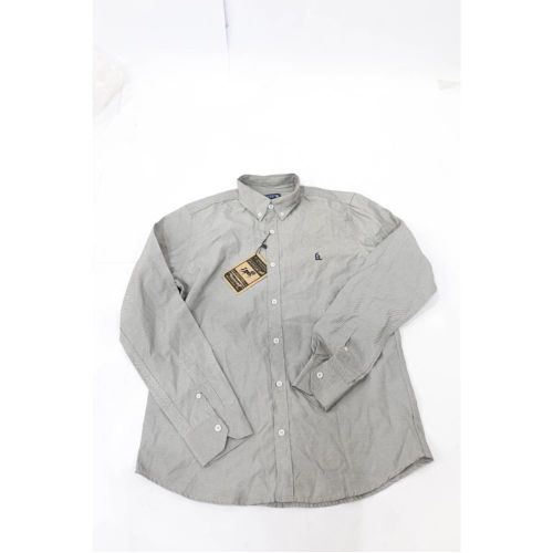 Men's Big Size Long Sleeve Formal Shirt color model and size L JUOITER L