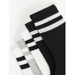 Striped Men's Ankle Socks 5 Pack