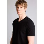 Stretch Fabric Basic T-Shirt