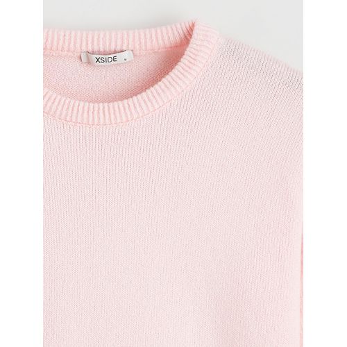 Crew Neck Women's Knitwear Sweater