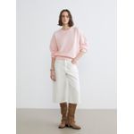 Crew Neck Women's Knitwear Sweater