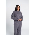 Jacket With Lines - Brown