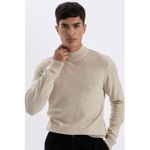 Man Casual Tricot - Lt.Beige Melange