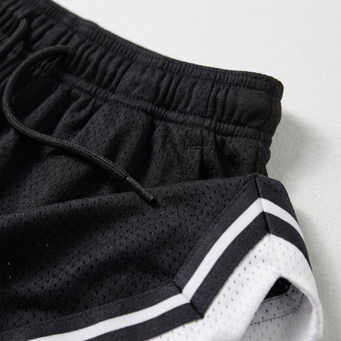Boys' athletic shorts - Black