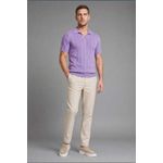 Standard Fit Polo Collar Short Sleeve Polo T-Shirt