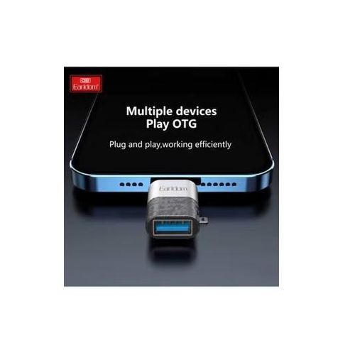 Earldom-OT108C USB C To USB 31 Adapter High Speed Data Transfer USB OTG Converter النوع C Male To USB Female Plug And Play Aluminum Alloy Mini Adapter
