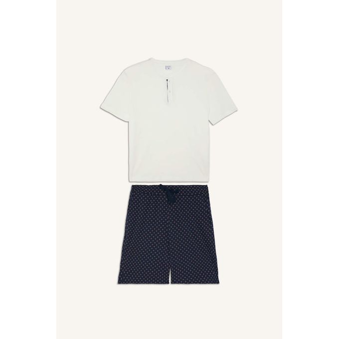 100% Cotton New Regular Fit 2 Piece Pyjama Set