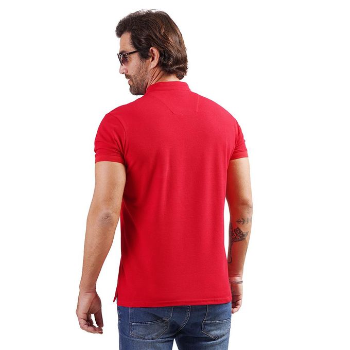 Men's FASHION POLO SHIRT-RED