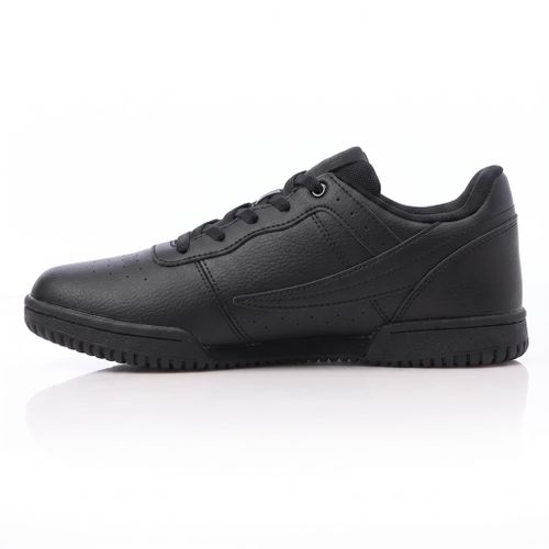 White Perforated Lace Up Unisext Sneaker