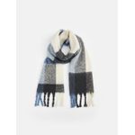 Tassel Detailed Plaid Women's Scarf