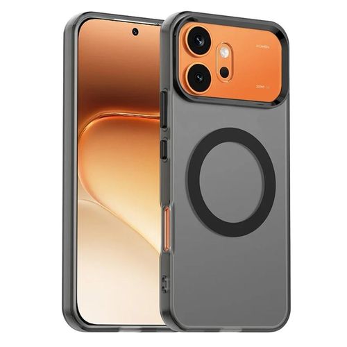 جراب ألترا شيلد لـ Honor 600 / Honor 600 Pro مضاد للصدمات , جراب حماية نحيف ومقاوم للبصمات مع حماية الكاميرا - أسود