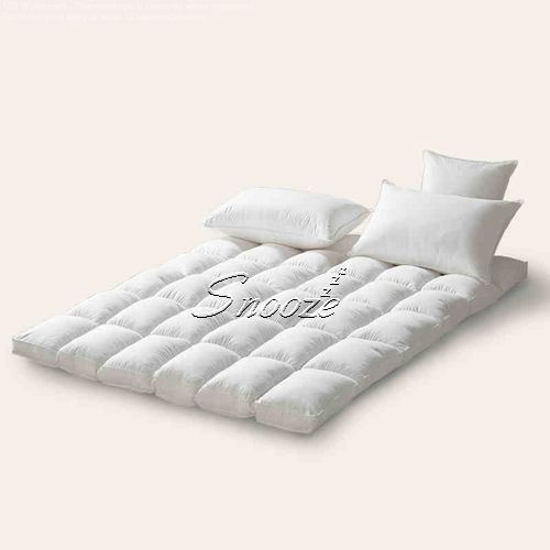 Snooze مفرش سرير سنوز الأبيض