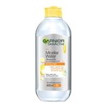Garnier ماء غارنييه سكين أكتيف لتنظيف البشرة وتفتيحها مع فيتامين سي - 400 مل
