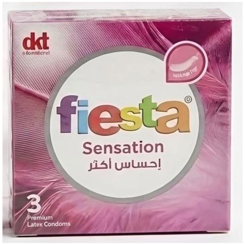 Fiesta مجموعة نكهات فييستا - 4 عبوات من 3 واقيات ذكرية