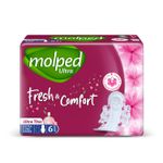 Molped ألترا - فريش وراحة - عبوة واحدة - طويلة جداً - 6 فوط